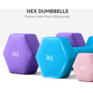 SPORTNOW Dumbbells Set with Carry Rack by SPORTNOW