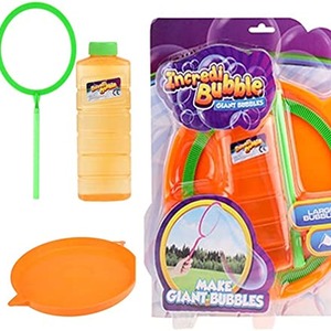Kids Giant Mega Bubble Wand With Bubble Solution - Multicolor by UMKYTOYS