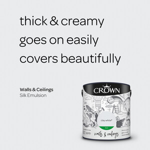 Crown Walls and Ceilings Silk Emulsion by Crown Paints