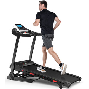 Folding Treadmill 3.0HP with Auto Incline 18 Programs - Black by Rattrix