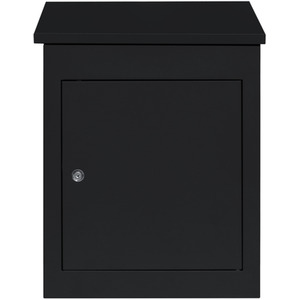 Black Anti-Theft Parcel Post Box - Black by Monster Shop