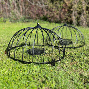 Ground Bird Feeder Haven Cage - Black / 5.5kg by Selections