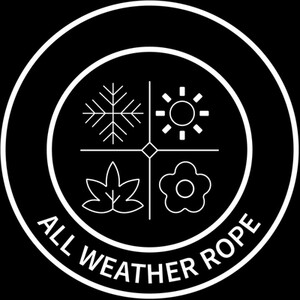 Lillian 4 Seater Dining Set - Natural and White by Outdoor Essentials