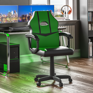 Comet Racing Gaming Chair - Green by Vida Designs