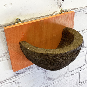 Swallow Nest Bird House - Brown / 2 by Selections