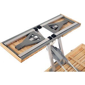 Portable Wooden Folding Outdoor Picnic Table and Bench Set 4 Seats by Oypla