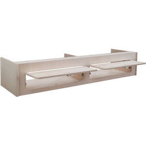 Overhead Camper Van Cabinets - Natural / Plain / 120 x 25 x 25 cm by Monster Shop