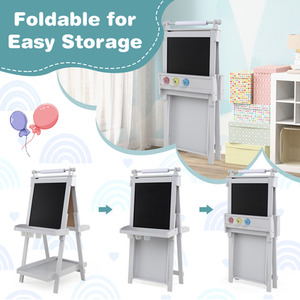 3-in-1 Double-sided Art Easel by Costway