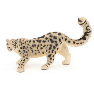PAPO Wild Animal Kingdom Snow Leopard Toy Figure - Black by PAPO