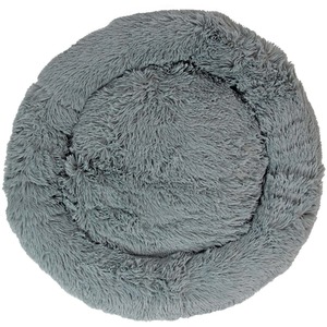 Fluffy Dog Bed in Grey - Grey / XL by Actiaspet