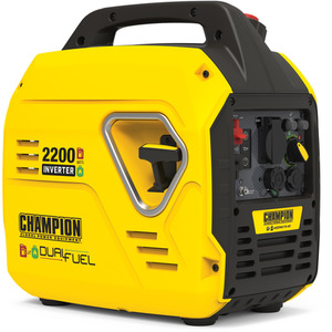 92001i-DF - The Mighty Atom Dual Fuel - Yellow by Champion Power Equipment