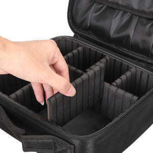 Oxford fabric Waterproof Portable Travel Makeup Bag by Livingandhome