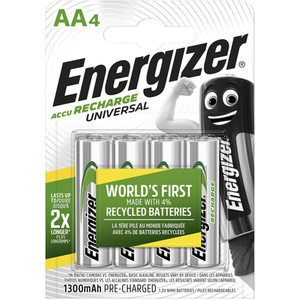 Energizer Rechargeable Universal AA Batteries by Energizer