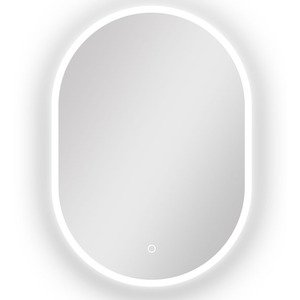 Oval Bathroom Mirror with LED Lights by AicaBathroom