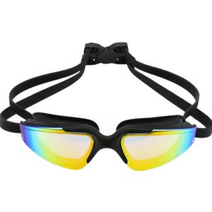 Silicone Swimming Goggles - Black