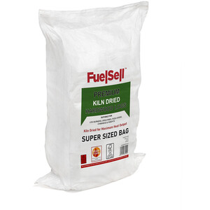 Fuelsell Super Sized Log Bag 60L - White by Fuelsell