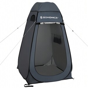 SONGMICS Portable Pop Up Privacy Tent - Grey by SONGMICS