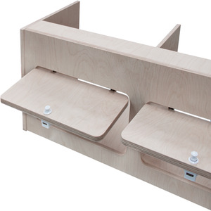 Overhead Camper Van Cabinets - Natural / 80 x 30 x 30 cm / Plain by Monster Shop