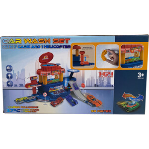 Colour Change Car Wash Playset - Multicolour