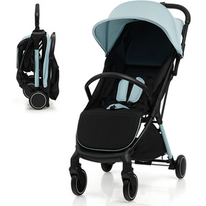 Costway Baby Stroller-Blue - Blue by Costway