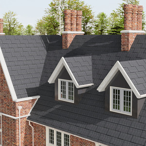 Set of 14 Self-Adhesive Asphalt Roof Shingles by lifeideas