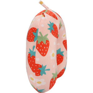 Strawberry Travel Pillow Mask and Tag Set - Multicolour