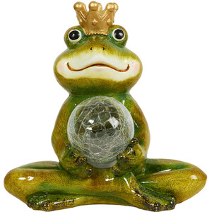 Solar Prince Frog Ornament - Green