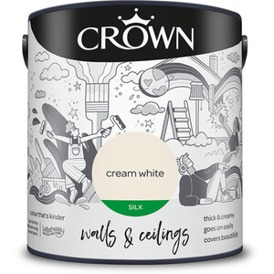 Crown Walls and Ceilings Silk Emulsion by Crown Paints