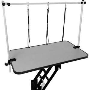 Hydraulic Pet Dog Grooming Tables Height Adjustable by Monster Shop