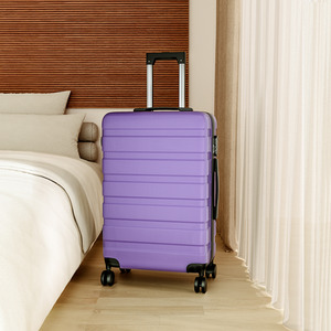 Hardshell Wheeled Luggage Trolley Suitcase by Livingandhome