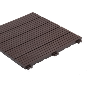 Cosmo Patio Cosmopolitan Decking Tiles - Brown by Nicoman