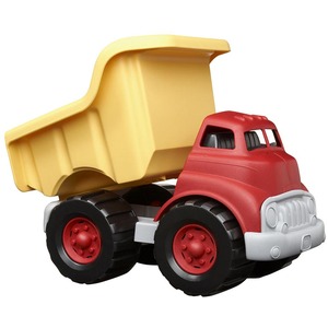 Dumper Truck Toy - Red and Yellow by Green Toys