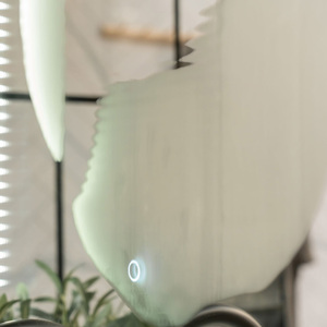 IP44 Bathroom Mirror Integrated LED Strip Touch Control and Demister Pad - Silver by ValueLights