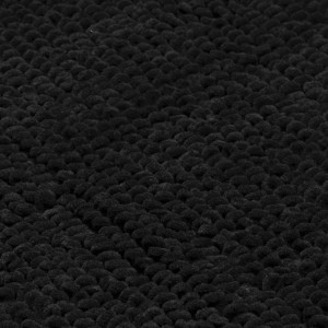 Chunky Bobble Bath Mat - Black