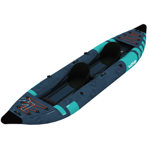 Wave Explorer, Inflatable PU Stitch Kayak - Navy / 100cm by Wave