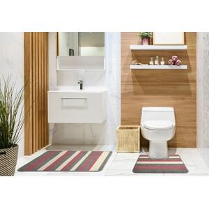 Jersey Non-Slip Bath Set - Pink by Emma Barclay