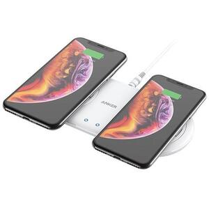 Anker Powerwave 10 Dual Pad Wireless Charger - UK B2571K21 - White by Anker