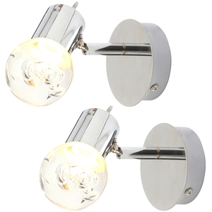 Ayston LED Bathroom Wall Light - Chrome / 5 by Litecraft