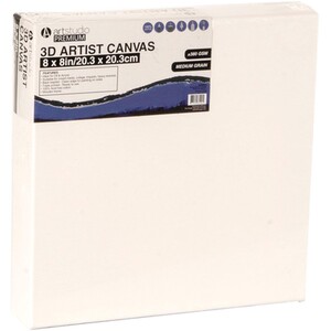 Art Studio 3D Artist Canvas - 20.3 x 20.3cm by Art Studio