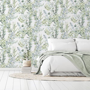 Tranquil Wallpaper - Green by Arthouse