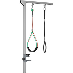 Foldable Pet Grooming Arm with Clamp - Silver by PawHut