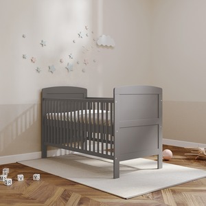Reggie Cot Bed Grey with Mattress - Grey by Viculii