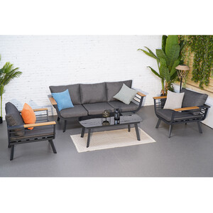 Saltram Sofa Set - Grey by Malay