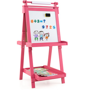 3-in-1 Double-sided Art Easel by Costway