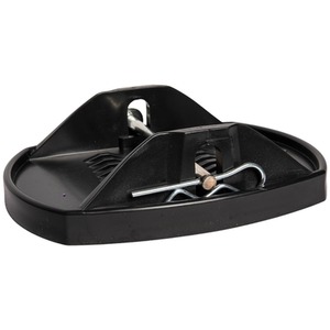 Set of 4 Heavy Duty Caravan Corner Steady Feet Jack Pads - Black by Samuel Alexander