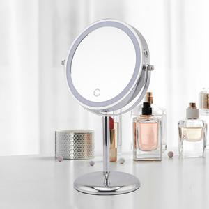Iris 5x Magnification LED Vanity Mirror - Chrome by Showerdrape