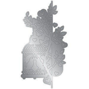 Love Birds Metal Die by Crafters Companion