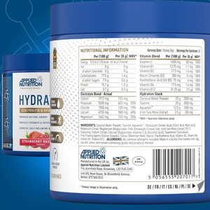 Hydration Electrolyte and Vitamin Powder - Strawberry and Raspberry / Strawberry and Raspberry by Applied Nutrition