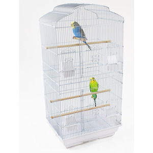 Large Bird Cage - White by Actiaspet
