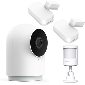 Smart Home Bundle - G2H Camera, 2 x Door and Window Sensor and P1 Motion Sensor - White by Aqara